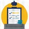 Logistics checklist icon