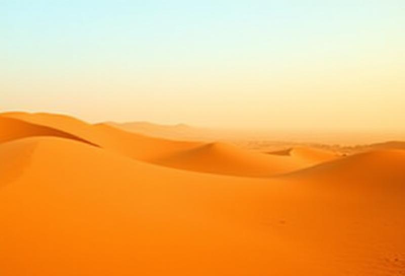 Thar desert landscape in Rajasthan